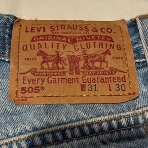 Levi 501 straight leg jeans